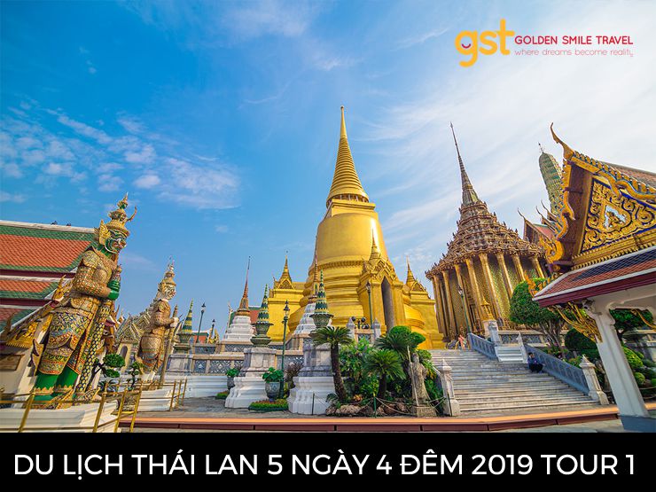Du lịch Thái lan 5 ngày 4 đêm 2019 - JETSTAR PACIFIC