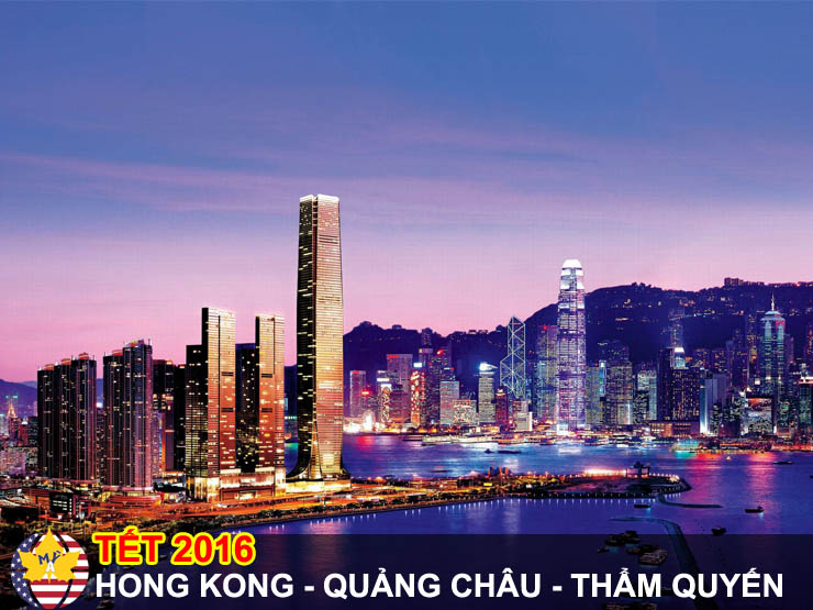 Du lịch HongKong - Thẩm Quyến - Quảng Châu Tết 2016 6 ngày 5 đêm