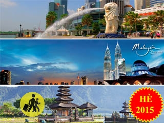 Du lịch Singapore Malaysia Indonesia 6 ngày 5 đêm hè 2015